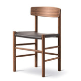 J39 ウォルナット オイル仕上げ Upholstered Omni Leather 377 Dark Brown | Borge Mogensen (ボーエ・モーエンセン) フレデリシア 【正規販売店】