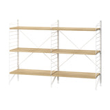 String フリースタンドシェルフ W58 D30 H85 ×2列