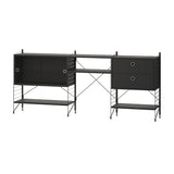 String フリースタンドシェルフ ×3列 ディスプレイキャビネットW78＋チェストW58