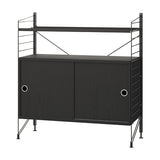 String フリースタンドシェルフ メタル棚板＋キャビネット