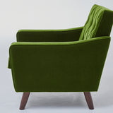 カリモク60【正規販売店】 ロビーチェア 1シーター モケットグリーン