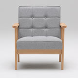 カリモク60【正規販売店】 Kチェア 1シーター ミストグレー