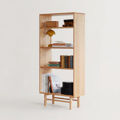 Basic Book Case High | オーク/ウォルナット無垢材｜北欧インテリア通販サイト greeniche（グリニッチ）