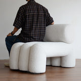 101 COPENHAGEN【日本代理店】デンマークデザイン Foku Chair - Bouclé (CPH900)