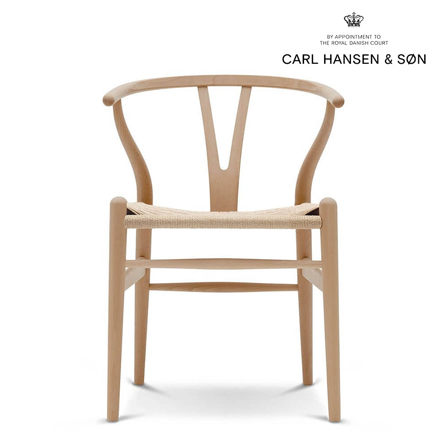 Yチェア（ワイチェア）CH24 ビーチ オイル仕上げ ナチュラルペーパーコード | Hans. J. Wegner (ハンス・J・ウェグナー) カール・ハンセン＆サン【正規販売店】デンマークデザイン
