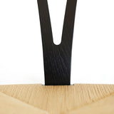 Yチェア（ワイチェア）CH24 オーク ブラック ナチュラルペーパーコード | Hans. J. Wegner (ハンス・J・ウェグナー) カール・ハンセン＆サン【正規販売店】デンマークデザイン