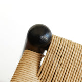 Yチェア（ワイチェア）CH24 オーク ブラック ナチュラルペーパーコード | Hans. J. Wegner (ハンス・J・ウェグナー) カール・ハンセン＆サン【正規販売店】デンマークデザイン