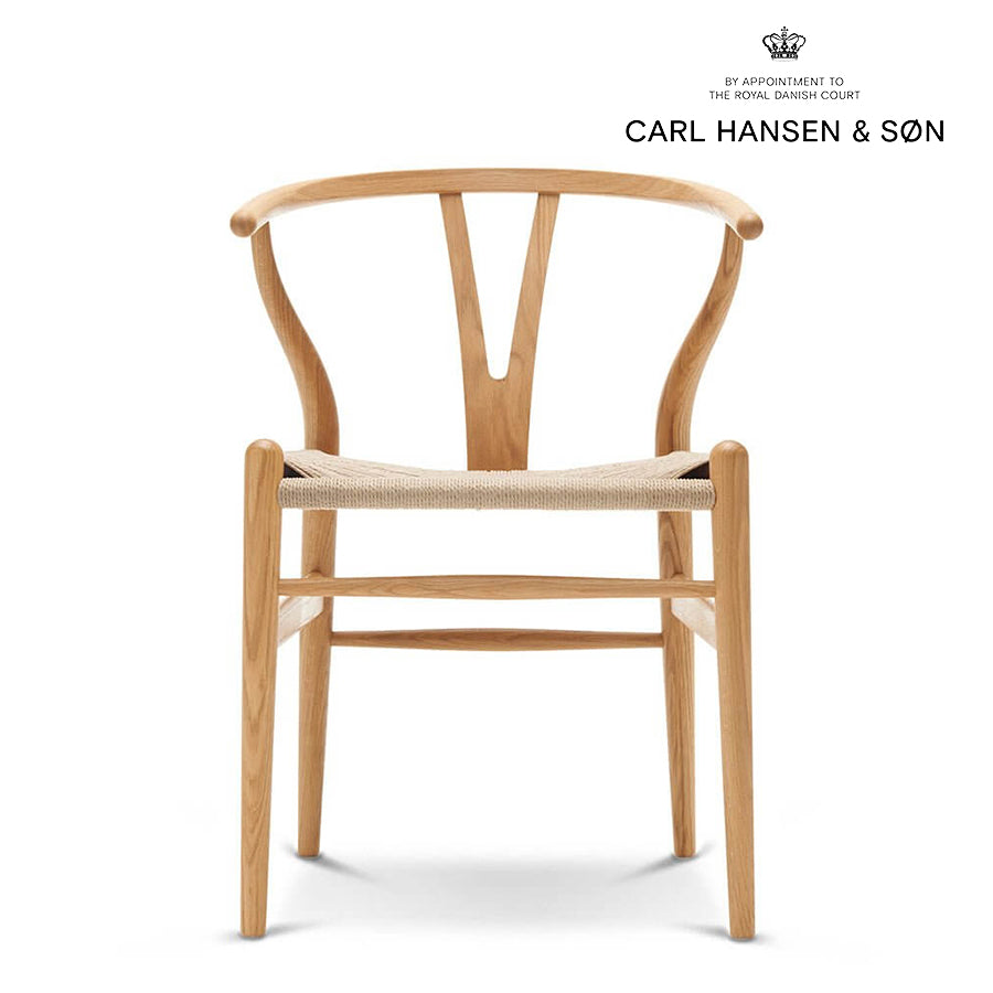 Yチェア（ワイチェア）CH24 オーク オイル仕上げ ナチュラルペーパーコード | Hans. J. Wegner (ハンス・J・ウェグナー) カール・ハンセン＆サン【正規販売店】デンマークデザイン