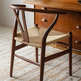 【完売】Yチェア CH24 マホガニー オイル仕上げ ナチュラルペーパーコード