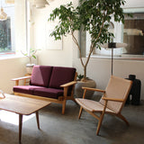 Carl Hansen&Søn CH292 オーク (kvadrat Vidar 4) ｜Hans. J. Wegner (ハンス・J・ウェグナー) カール・ハンセン＆サン【正規販売店】デンマークデザイン