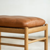 OW149F コロニアルフットスツール TERRAレザー (Marble 20366) ｜COLONIAL FOOTSTOOL｜Ole Wanscher (オーレ・ヴァンシャー) カール・ハンセン＆サン【正規販売店】デンマークデザイン