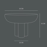 101 COPENHAGEN 【日本代理店】デンマークデザイン Crown Table Low Smoked Desert - 北欧家具 北欧インテリア通販サイト greeniche (グリニッチ)