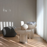 101 COPENHAGEN 【日本代理店】デンマークデザイン Crown Table Tall Smoked Desert - 北欧家具 北欧インテリア通販サイト greeniche (グリニッチ)