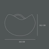 101 COPENHAGEN 【日本代理店】デンマークデザイン Curve Bowl Big Bone White