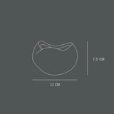 101 COPENHAGEN 【日本代理店】デンマークデザイン Curve Bowl Mini Dark Gray