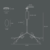 101 COPENHAGEN【日本代理店】デンマークデザイン Drop Chandelier - Bronze