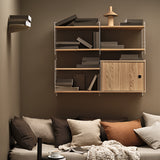 【日本代理店】String スウェーデン製 シェルフシステム サイドフレーム50×30 (2枚組)