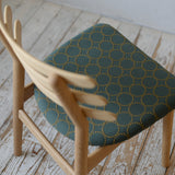 FDBモブラー 【日本代理店】デンマークデザイン J48 ナチュラル dop tambourine smokey green / brown｜minä perhonen ミナペルホネン Poul M. Volther ポール・M・ヴォルタ