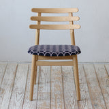 FDBモブラー 【日本代理店】デンマークデザイン J48 ナチュラル dop tambourine indigo / dark green｜minä perhonen ミナペルホネン Poul M. Volther ポール・M・ヴォルタ