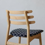 FDBモブラー 【日本代理店】デンマークデザイン J48 ナチュラル dop tambourine indigo / dark green｜minä perhonen ミナペルホネン Poul M. Volther ポール・M・ヴォルタ