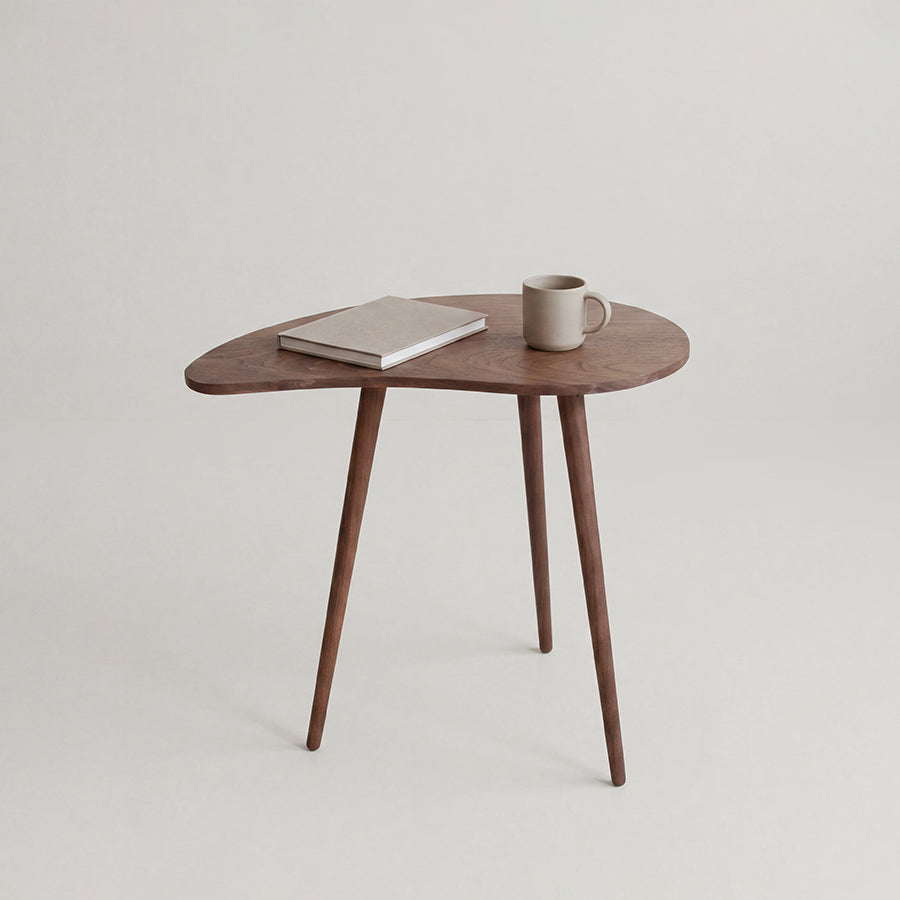 kilta kidney side table キルタ キドニー サイドテーブル ウォルナット無垢材