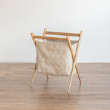 kilta magazine rack (tambourine ecru) マガジンラック オーク/ウォルナット無垢材 - 北欧家具 北欧インテリア通販サイト greeniche (グリニッチ)