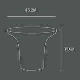 101 COPENHAGEN 【日本代理店】デンマークデザイン Trumpet Table Low Smoked Desert - 北欧家具 北欧インテリア通販サイト greeniche (グリニッチ)