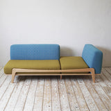 Luu Sofa dop tambourine blue / khaki | オーク/ウォルナット/アッシュ無垢材