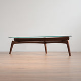 Luu Table（glass top）ノルディックアッシュ | アッシュ無垢材