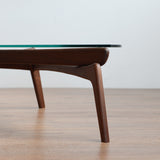 Luu Table（glass top）ノルディックアッシュ | アッシュ無垢材