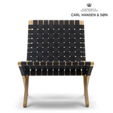 MG501 Black Cotton Webbing オーク オイル仕上げ｜CUBA CHAIR キューバチェア カール・ハンセン＆サン【正規販売店】デンマークデザイン