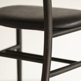 101 COPENHAGEN【日本代理店】デンマークデザイン Nama Dining Chair Coffee Black / Aniline leather black