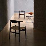 【数量限定】 PP502 Swivel Chair Wenge(ウェンジ) | Hans. J. Wegner (ハンス・J・ウェグナー) 【PPモブラー正規販売店】