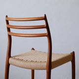 Niels Otto Møller Dining Chair "model 78" D-R712D312