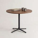 Round Cafe Table Φ900｜ウォルナット無垢材