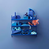 【日本代理店】String スウェーデン製 String Pocket metal ブルー