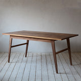 Work Table wedge | オーク/ウォルナット無垢材