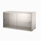 【日本代理店】String スウェーデン製 String System ディスプレイキャビネット 78×30