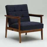 カフェテーブル W800 D600 × Kチェア 1シーター カフェスタイルセット【Cafe Table 10%OFF】