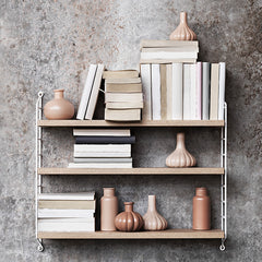 【日本代理店】String Pocket スウェーデン製 オーク / ホワイト｜北欧インテリア通販サイト greeniche（グリニッチ）