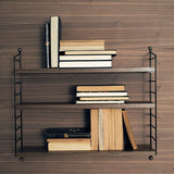 【日本代理店】String Pocket スウェーデン製 ウォルナット / ブラック