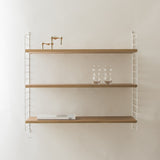 【日本代理店】String スウェーデン製 System BASIC ウォルナット