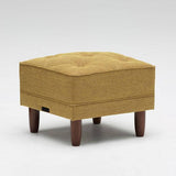 カリモク60【正規販売店】オットマン マスタードイエロー