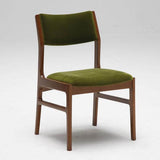 カリモク60【正規販売店】 アームレスダイニングチェア モケットグリーン