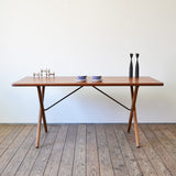 Hans J. Wegner X-leg Table 209D859