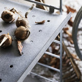 【日本代理店】String スウェーデン製 シェルフシステム 棚板58×30 ローエッジ メタル（1枚）