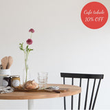 カフェテーブル Φ900 オーク × J46 カフェスタイルセット 【Cafe Table 10%OFF】