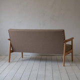 【店舗限定】カリモク60【正規販売店】 Kチェア 2シーター フラノベージュ