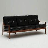 【店舗限定】カリモク60【正規販売店】フレームチェア 3シーター スタンダードブラック