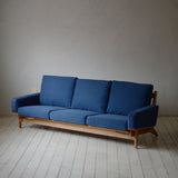 Newnormal Low Sofa 3シーター blue